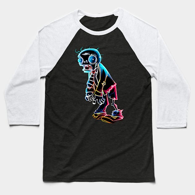 Soul of zombie Baseball T-Shirt by San Creative